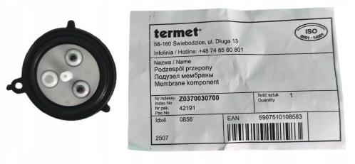 Membrana do piecyka Termet G19-01 / G19-02 – Oryginał z plastikowym wnętrzem - obrazek 2