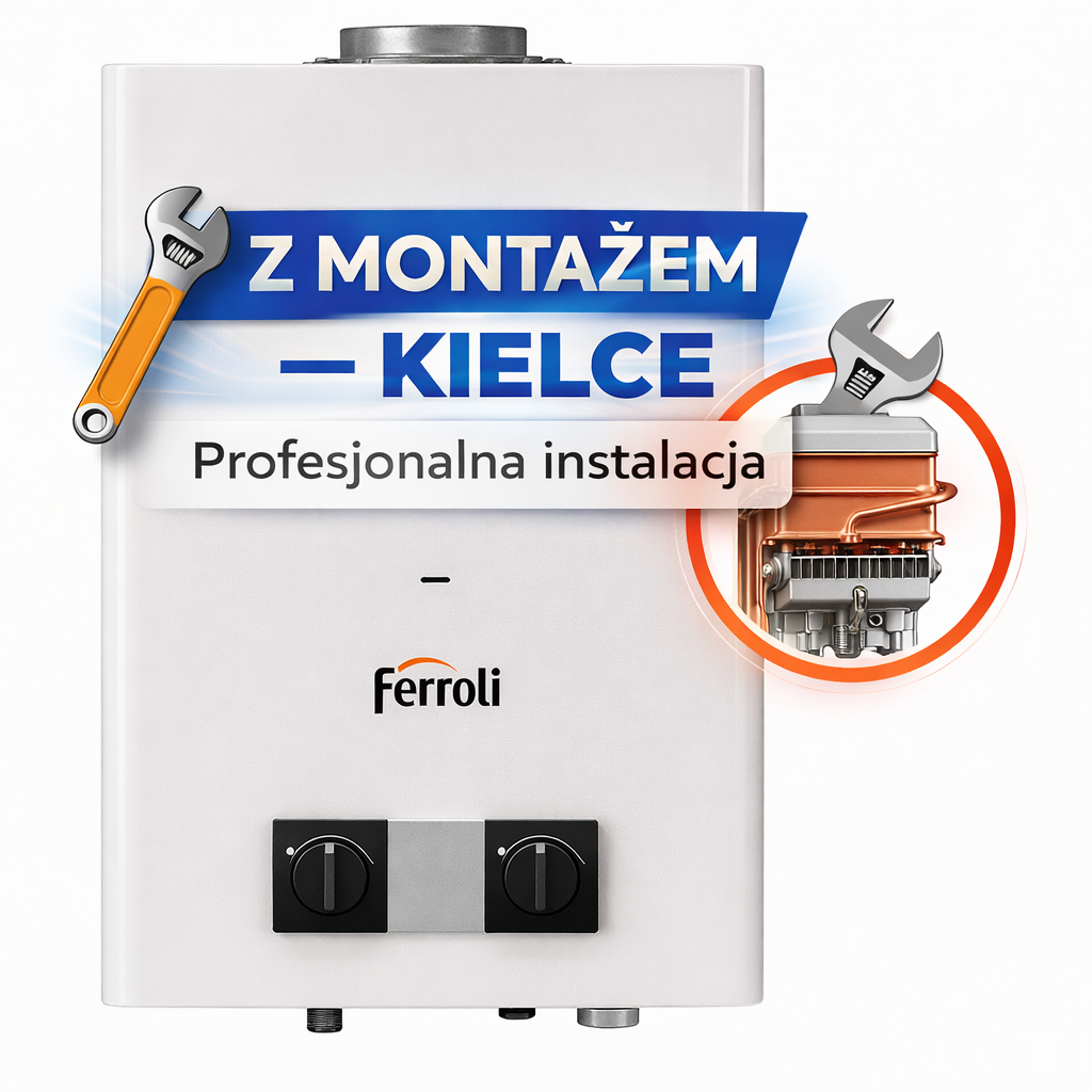 Wymiana Piecyka Gazowego Kielce – Ferroli PEGASO PRO 11 z Montażem