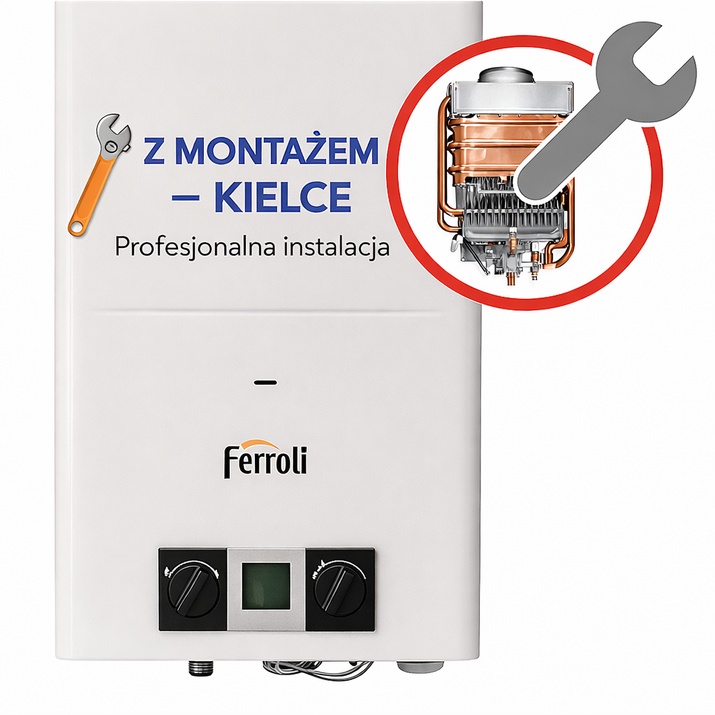 Wymiana Piecyka Gazowego Kielce – Ferroli PEGASO ECO 11 z Montażem