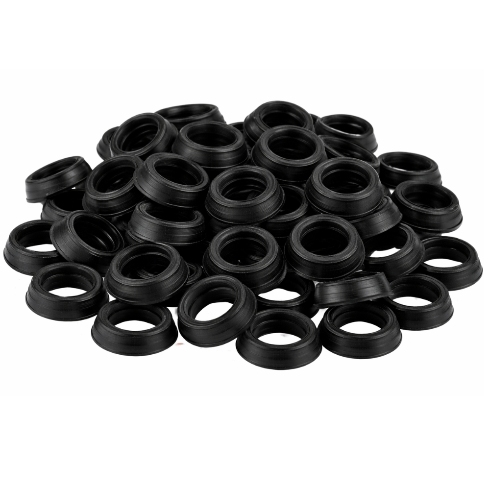 Uszczelki do butli gazowej 11 kg LPG 50 szt | reduktor, wąż gazowy